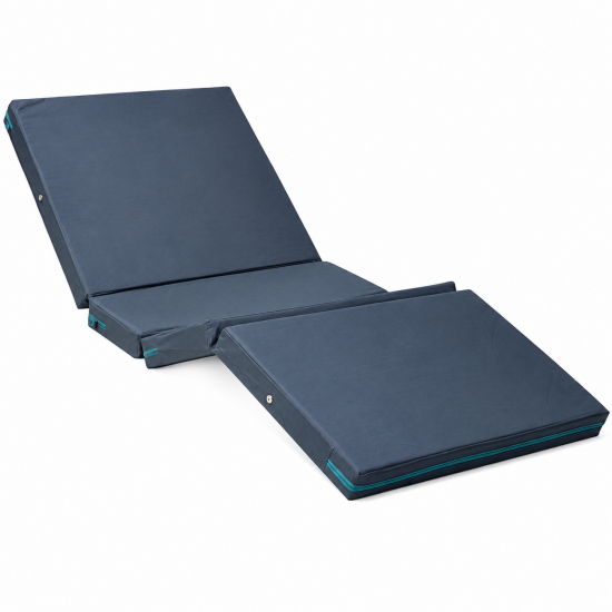 Four-Section Care Bed Mattress for Nursing Homes and Healthcare Facilities
