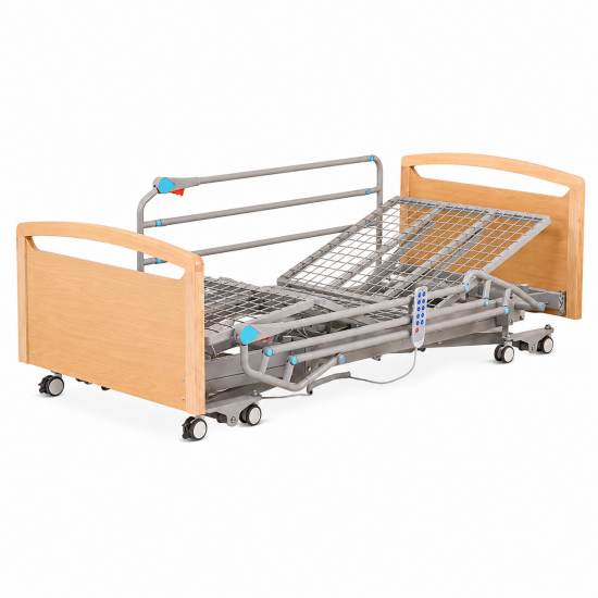 Wide-Range Electric Nursing Home Bed with 230–700mm Height Adjustment